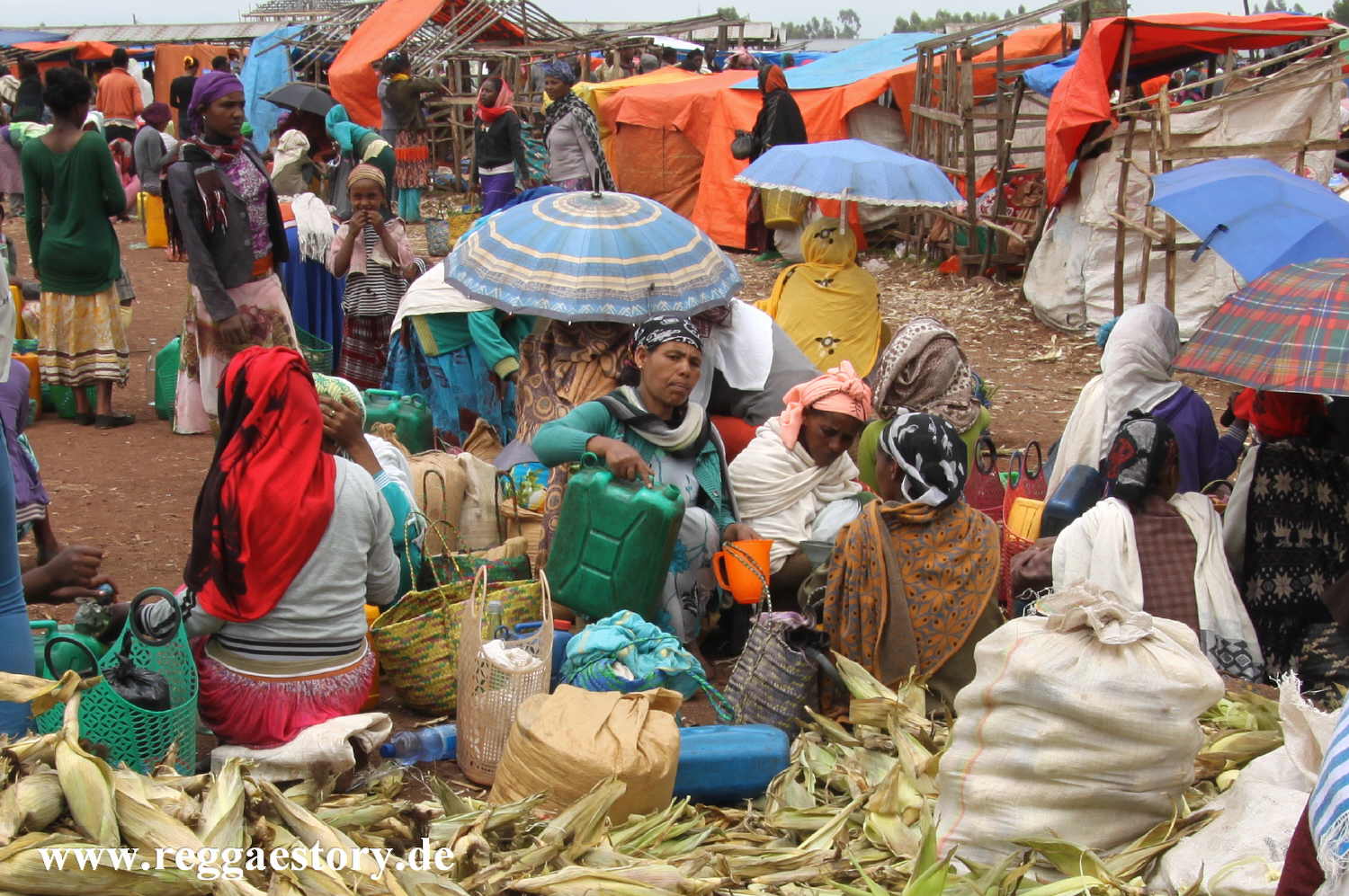Ethiopia - Oromia - Bekoji - Market