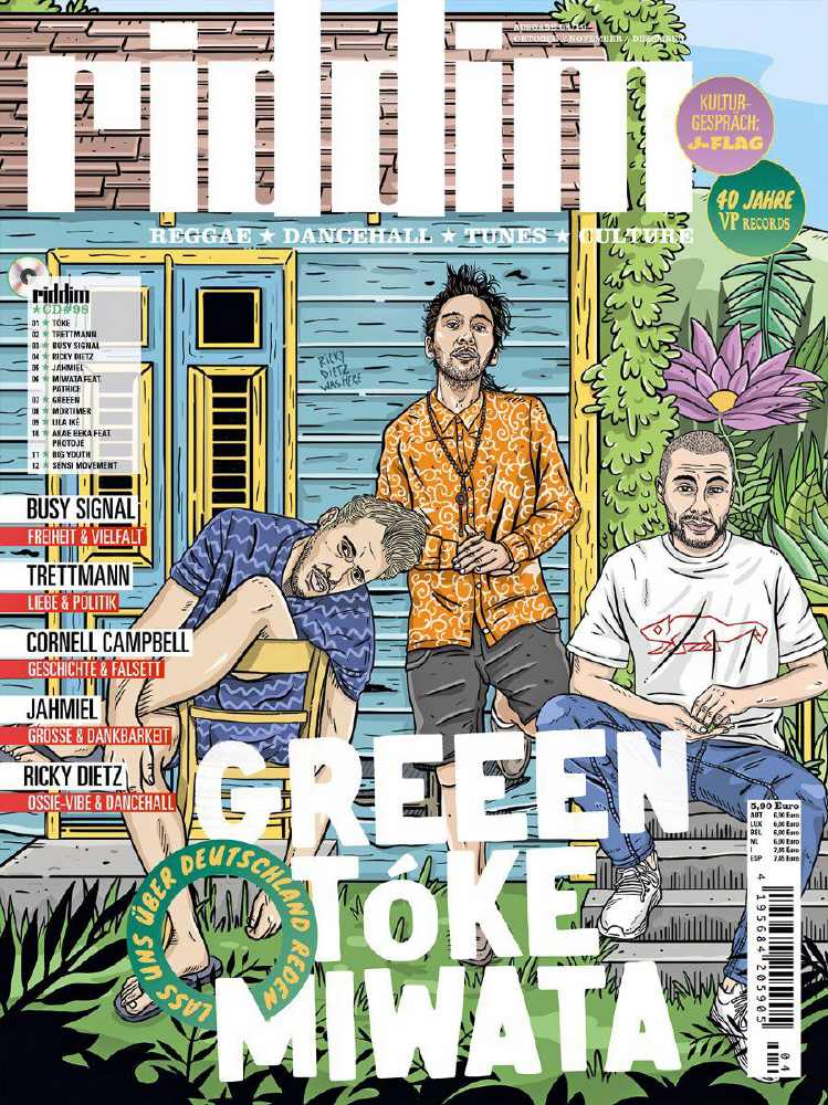 Riddim 098 - Green + Toke + Miwata