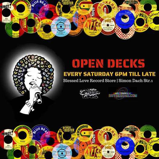 Blessed Love Record Store Open Decks