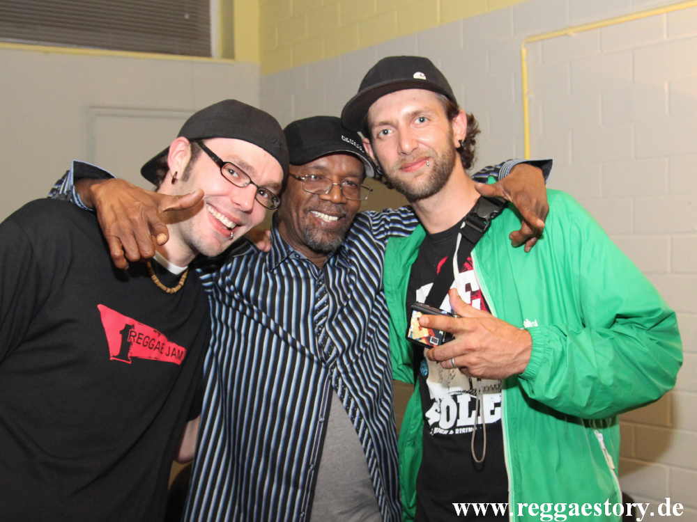 Beres Hammond Backstage