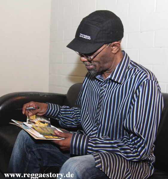 Beres Hammond Backstage