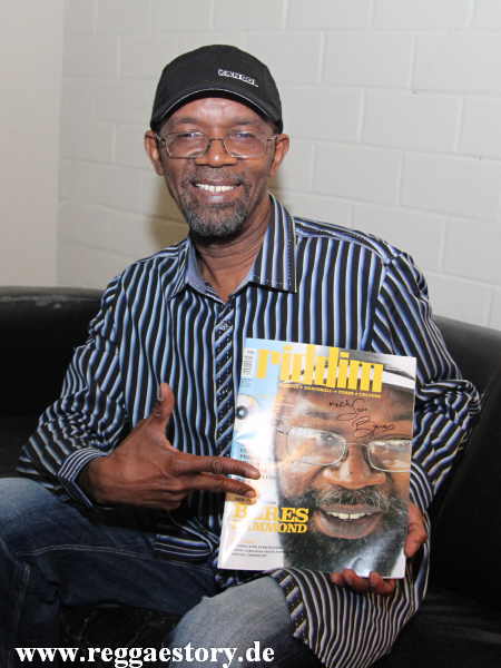 Beres Hammond Backstage