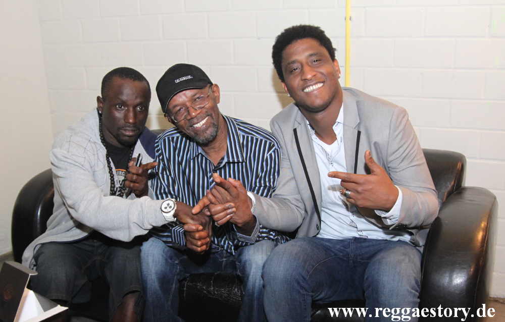 Beres Hammond Backstage