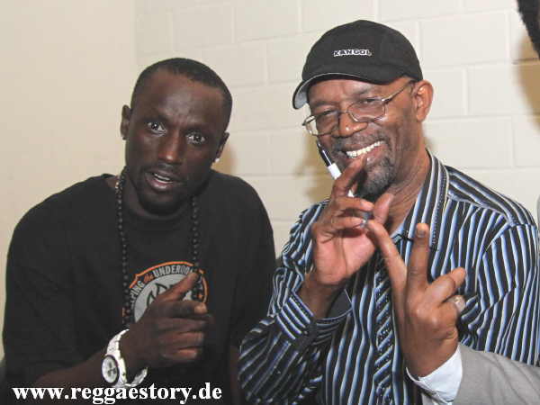 Beres Hammond Backstage