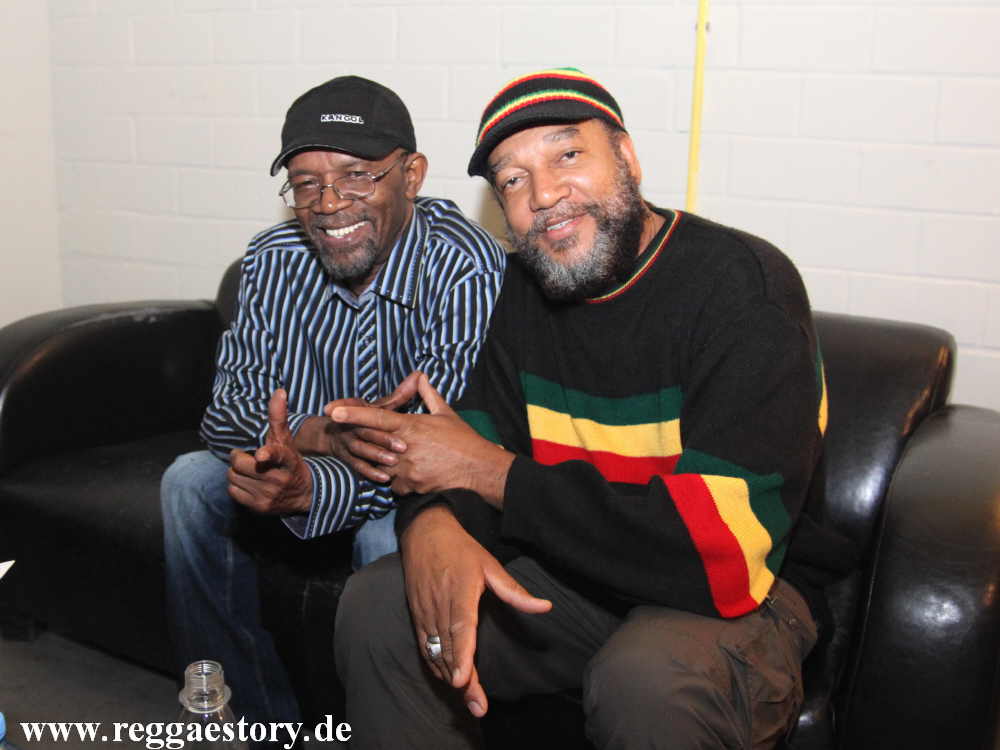 Beres Hammond Backstage