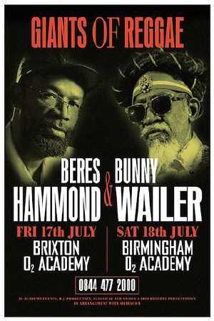Bunny Wailer Events 2015
