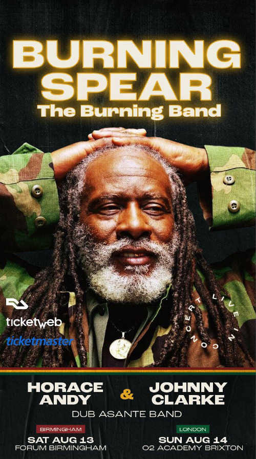 Burning Spear Tour 2022