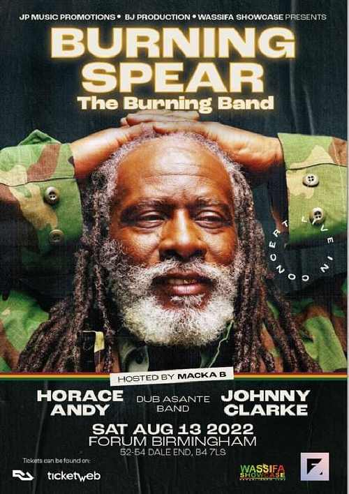 Burning Spear Tour 2022