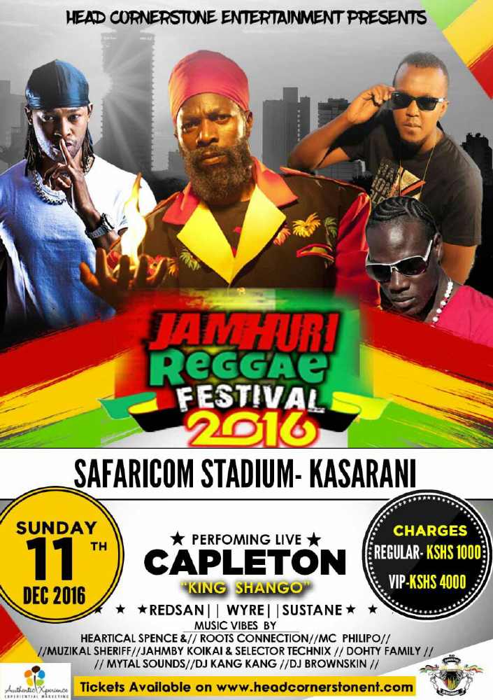 Jamhuri Reggae Festival 2016