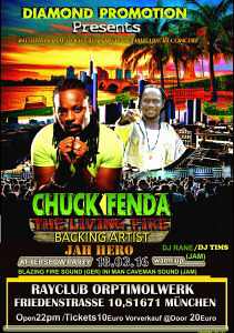 Chuck Fenda + Jah Hero - M&uuml;nchen