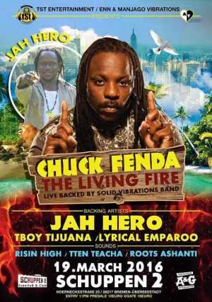 Chuck Fenda + Jah Hero - Bremen