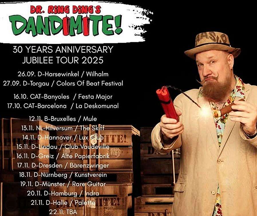 Dr. Ring Ding Jubilee Tour - 30 Years Dandimite! 2025