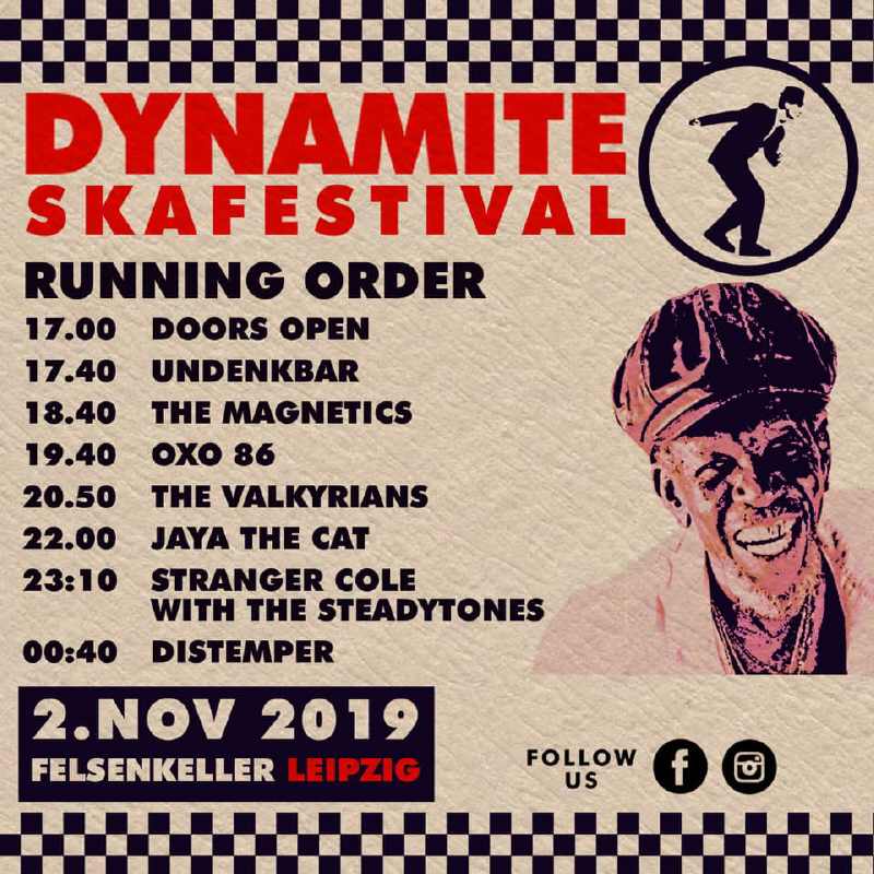 Dynamite Ska 2019 - Running Order