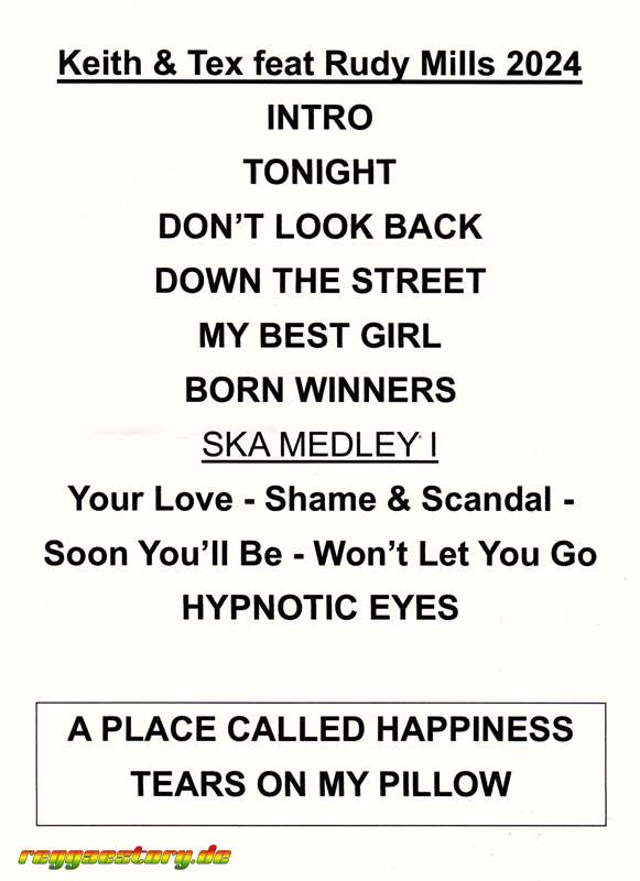 Keith Rowe & Rudy Mills - Setlist 1 - Dynamite Skafestival 2024