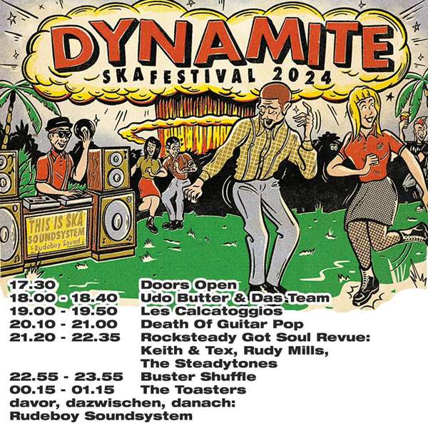 Dynamite Ska 2023 - Running Order