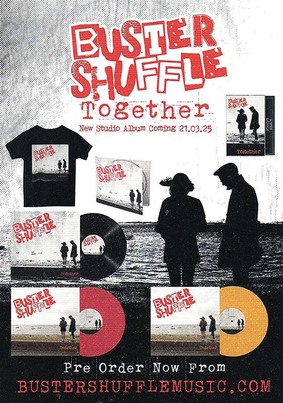 Buster Shuffle - New Album 2025 - Together + Merchandise