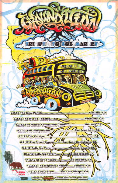 Bob Marley Tour 2012 - Groundation