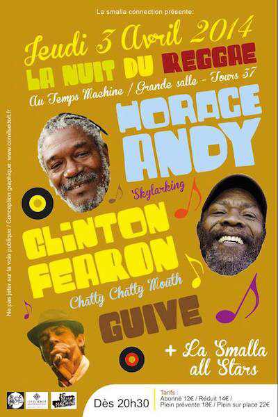 Horace Andy - Tours