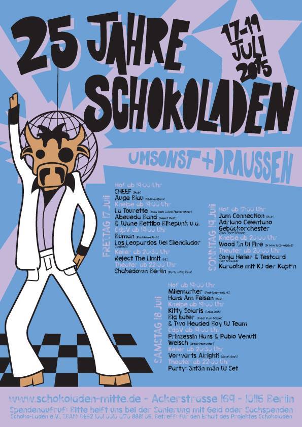 25 Jahre Schokoladen