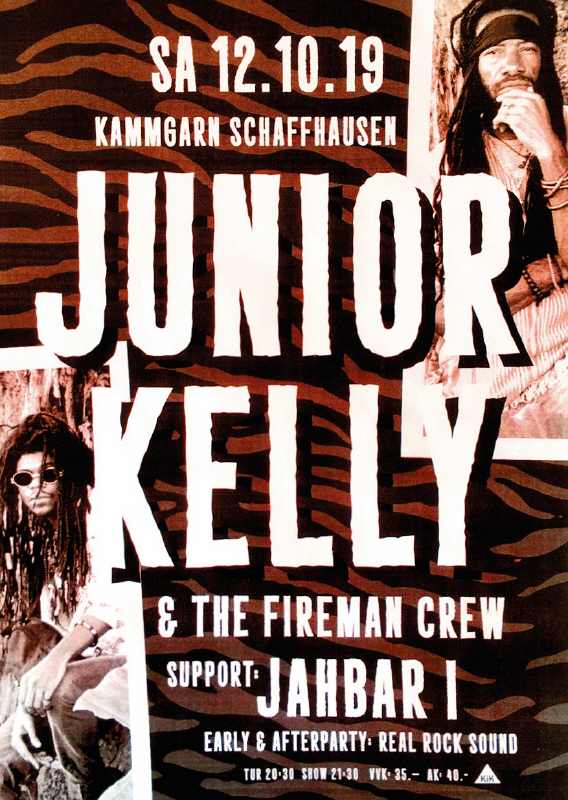Junior Kelly & Jahbar I - Kammgarn Schaffhausen