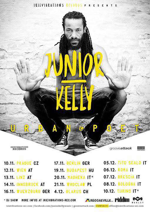 Junior Kelly - European Tour - November + Dezember