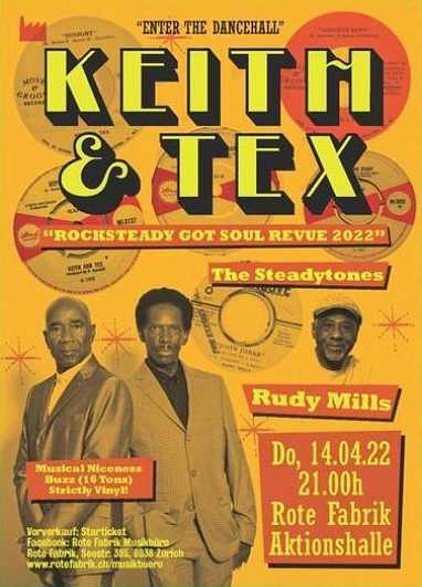 Keith & Tex - Rote Fabrik Z&uuml;rich