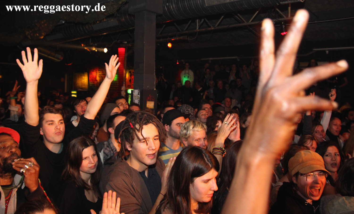 Im YAAM bei Ky-mani Marley