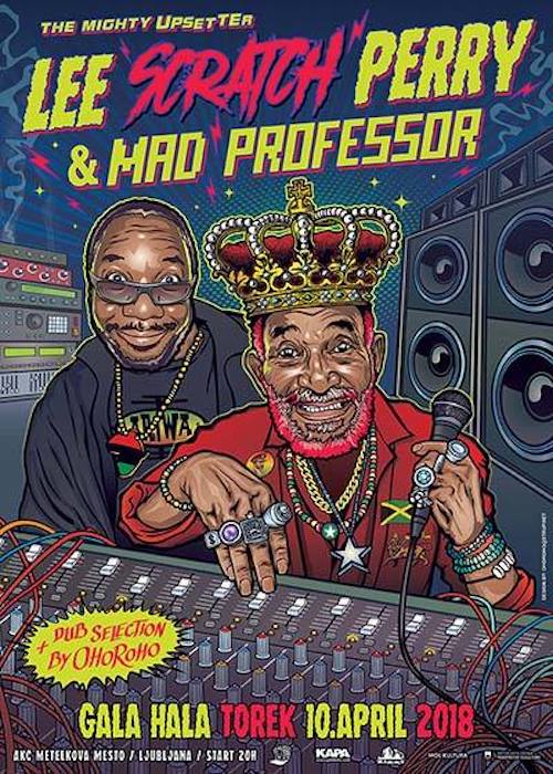 Lee Perry & Mad Professor - Slowenien