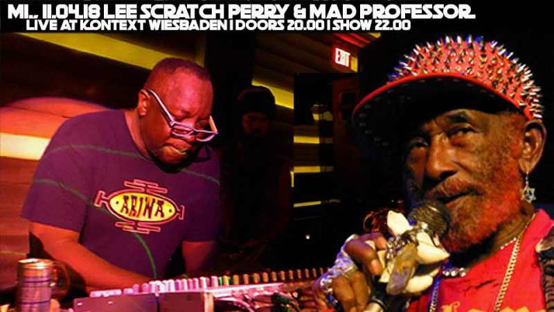 Lee Perry & Mad Professor - Wiesbaden - Deutschland