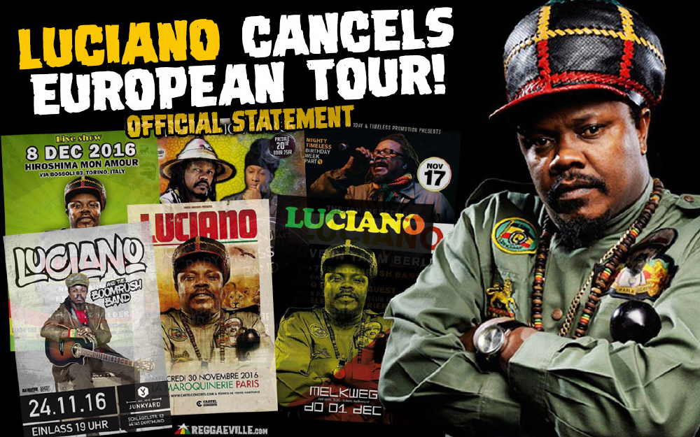 Luciano - Zion Awake European Tour 2016
