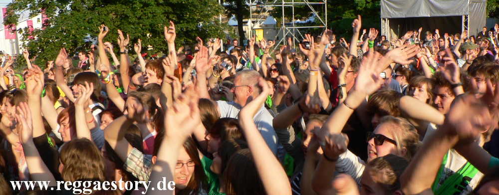 Publikum bei Christafari