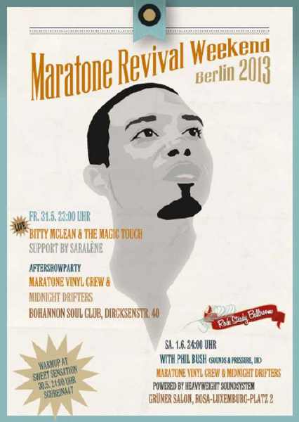 Bitty McLean & The Magic Touch - Flyer