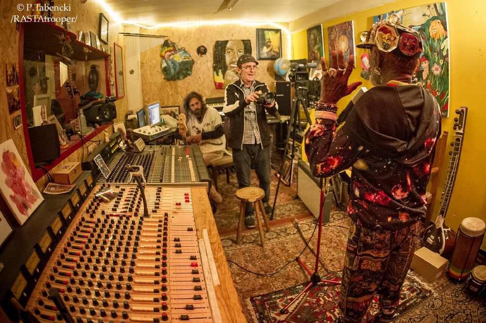 Lee Perry im Last Ark Studio