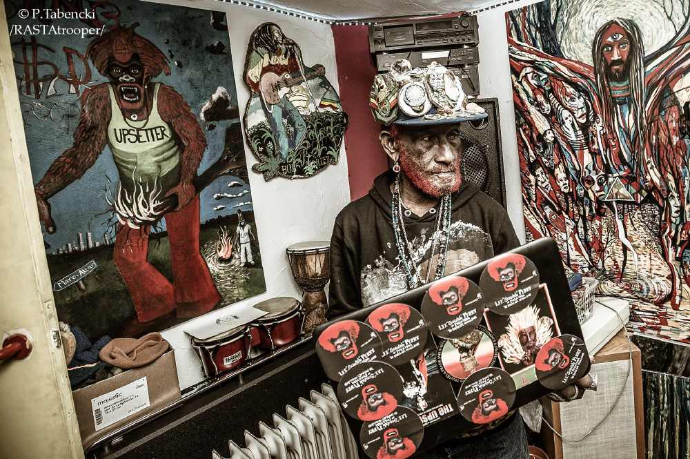 Lee Perry im Last Ark Studio