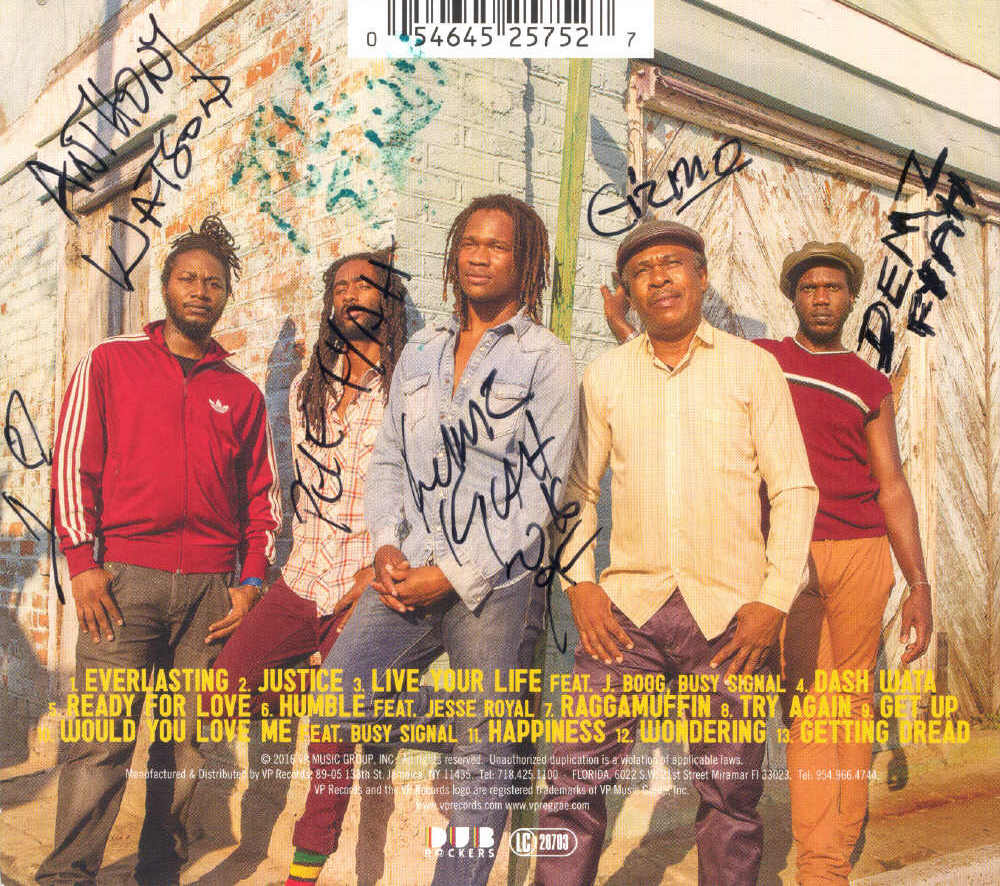Raging Fyah - Everlasting - Backcover