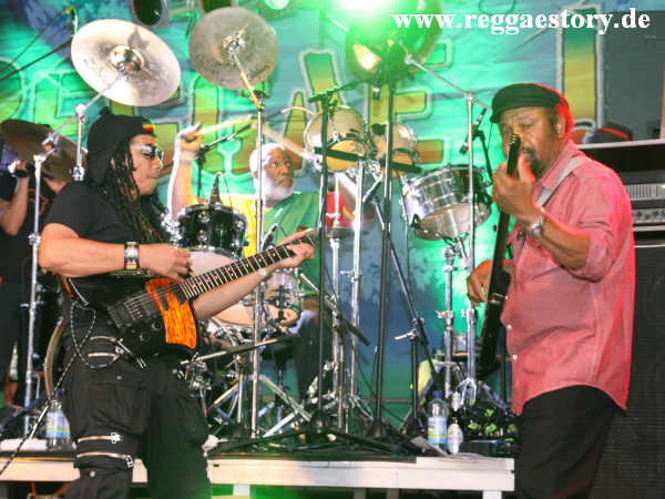 Tosh Meets Marley - Tony Chin + Karl Wright + Fully Fullwood - Reggae Jam 2012
