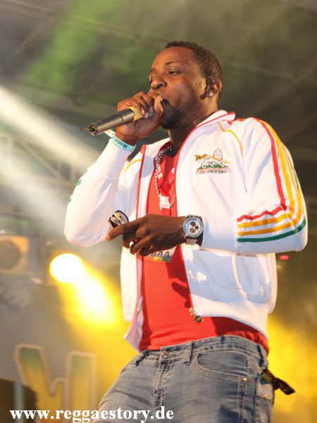 Mega Banton - Reggae Jam 2012