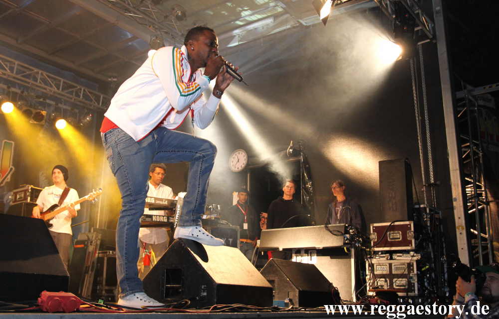 Mega Banton - Reggae Jam 2012