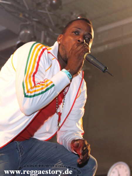 Mega Banton - Reggae Jam 2012
