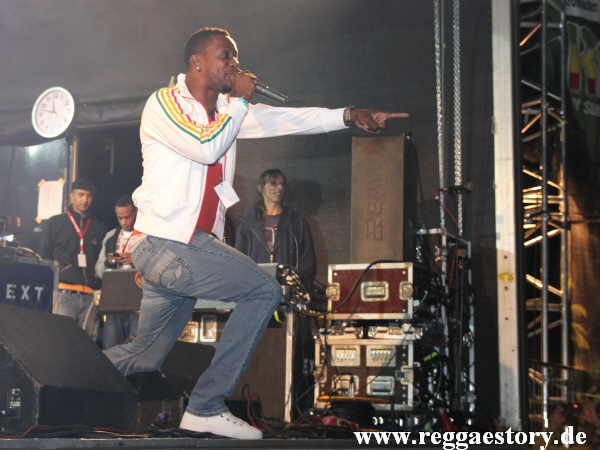 Mega Banton - Reggae Jam 2012