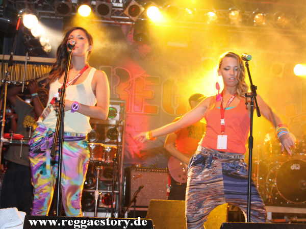 I Grades bei Anthony B - Reggae Jam 2012