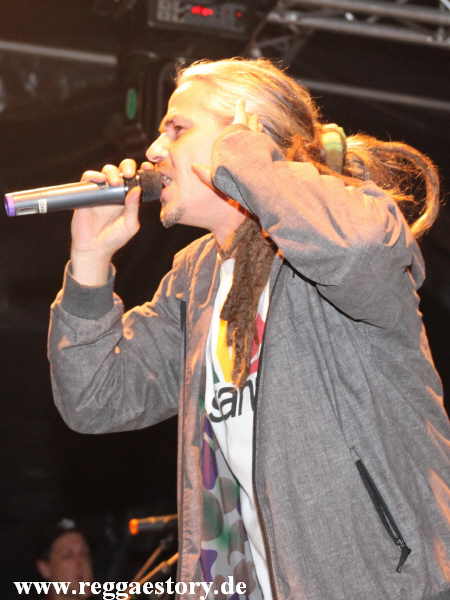 Ganjaman bei Anthony B - Reggae Jam 2012