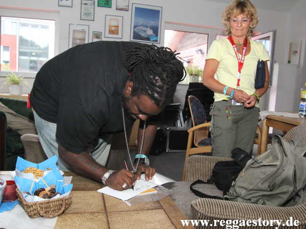 Kirk Davis - Reggae Jam 2012