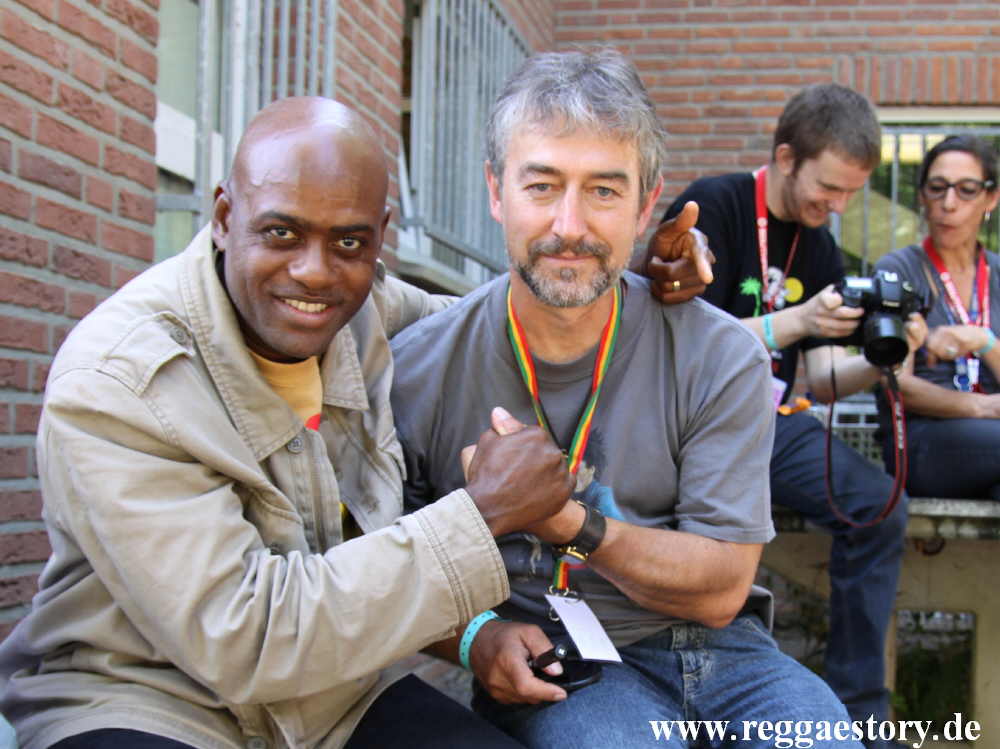 Lt. Stitchie - Backstage - Reggae jam 2012