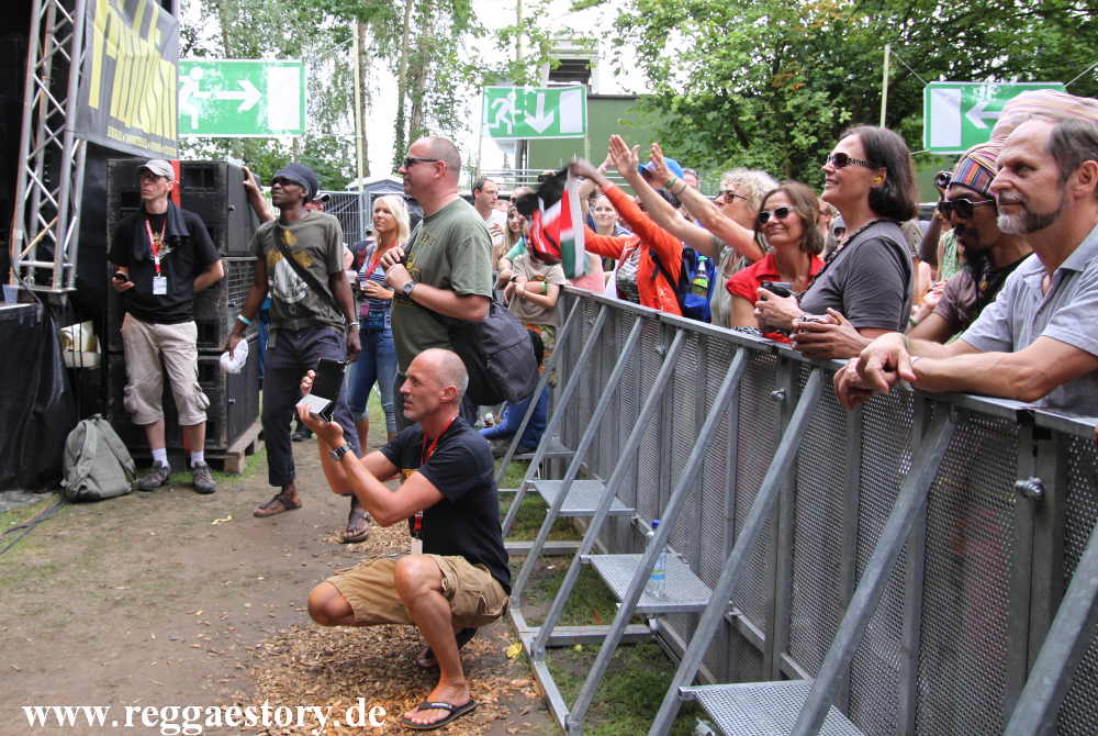 bei Pablo Moses & The Handcart - Reggae Jam 2012