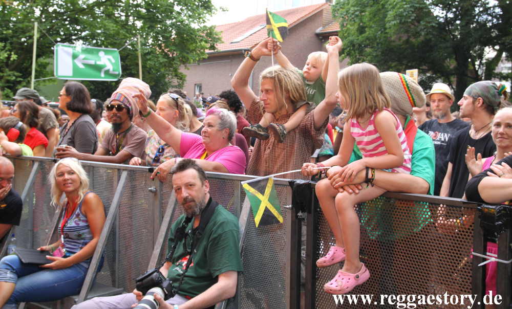 bei Pablo Moses & The Handcart - Reggae Jam 2012