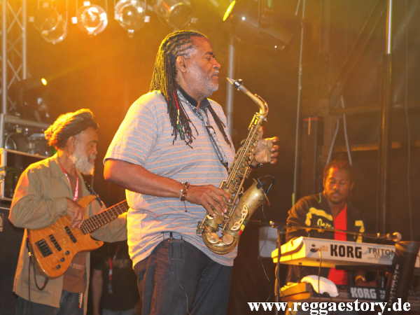 Dean Fraser - Reggae Jam 2012