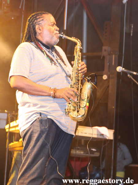Dean Fraser - Reggae Jam 2012