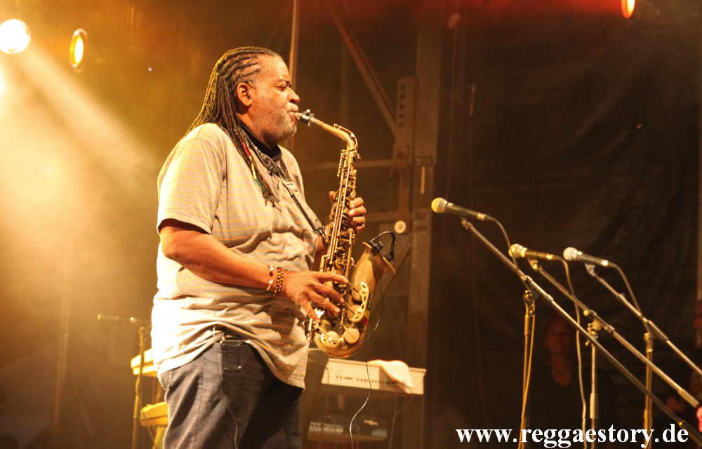 Dean Fraser - Reggae Jam 2012