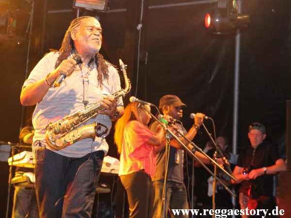 Dean Fraser - Reggae Jam 2012